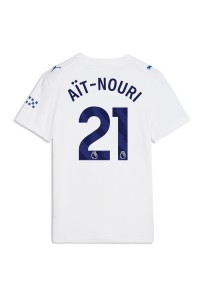 Manchester City Rayan Ait-Nouri #21 Jalkapallovaatteet Naisten Kolmaspaita 2026-27 Lyhythihainen